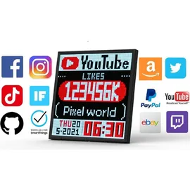 Divoom Pixoo 64 (10.30", 64 x 64 Pixel Display mit WiFi