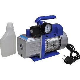 vidaXL Vakuumpumpe Einstufig mit 4-Wege-Verteiler-Manometer Set