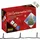 IDENA 8325052 - LED Lichterkette mit 20 LED in Warmweiß, mit 8 Stunden Timer Funktion und Transformator, ca. 3,9 m