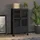 vidaXL Highboard 70 x 115 x 40 cm Schwarz