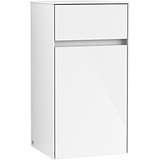 Villeroy & Boch Collaro Seitenschrank C03201DH 40,4x74,8x34,9cm, Anschlag rechts, Glossy White