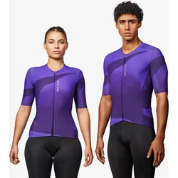 Rennrad Radtrikot kurzarm Sommer Unisex Racer 2 lila feigenlila L