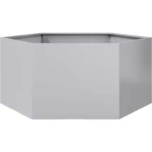vidaXL Pflanzkübel Sechseckig 104 x 90 x 45 cm Verzinkter Stahl
