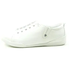 Andrea Conti Damen Sneaker, Weiß, 39 EU