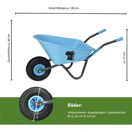 Trutzholm Schubkarre Drache blau