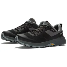 Berghaus Trailway Active Gore-Tex Wanderschuhe | Wasserdicht | Atmungsaktiv | Strapazierfähig | Vibram | Gore-Tex Schuhe, Schwarz, 9 43