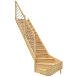 DOLLE Wangentreppe »Paris«, bis 318 cm Raumhöhe - braun