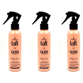 Schwarzkopf Taft x Gliss Lovely Long Hitzeschutz-Spray x 150ml bis 230°, weniger Haarbruch