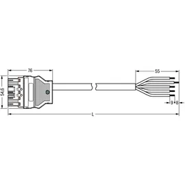 WAGO GmbH &amp; Co. KG konfekt. Anschlussleitung 771-8985/206-503