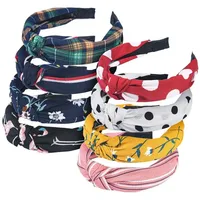 luxuskollektion Haarreif Vintage 8 Stück Damen Haarband breit Stirnband Yoga Retro