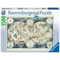 Ravensburger Weltkarte mit fantastischen Tierwesen 16003