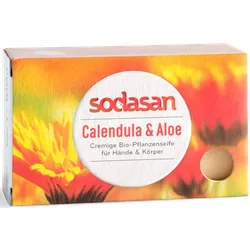 SODASAN Stückseife Calendula u. Aloe 100 g