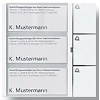 Siedle Tasten-Modul BTM 650-3 SM