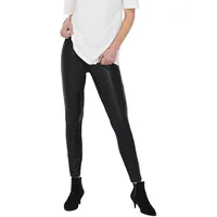 Only COATED LEGGING NOOS Schwarz