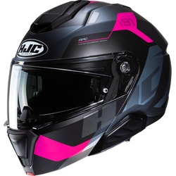 HJC i91 Carst Helm, zwart-pink, M