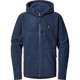 Haglöfs Herren Malung Pile Hoodie Jacke (Größe L, blau)