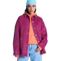 Roxy Kick Back Washed Cord - Hemd Gr. S rosa