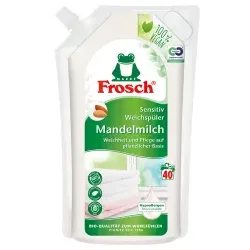 Frosch Sensitiv-Weichspüler 115753 , Mandelmilch - 1000 ml - Beutel