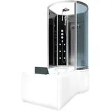 AcquaVapore Whirlpool Wanne Duschtempel Dusche Duschkabine K50-l32-wp-ec 170x100 cm mit 2k Scheiben Versiegelung