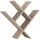 mein-regal Wandregal VALLE 75 x 22 x 78 cm Beige