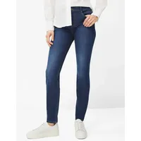Brax Damen Röhrenjeans Style SHAKIRA USED REGULAR BLUE, denim