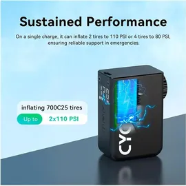 Cycplus As2 Ultra - Black - 120 Psi