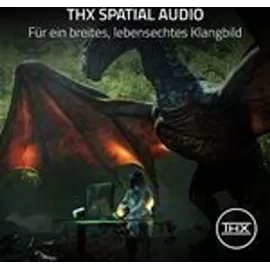Razer Nommo V2 Full-Range-2.1 Gaming-Lautsprecher mit Subwoofer für PC schwarz