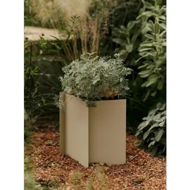 Ferm Living Fragma Pflanztopf Ø 27,5 x H 39 cm Beige