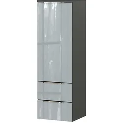 Midischrank Bad Grau für die Wandmontage Made in Germany