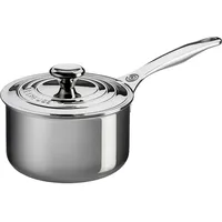 Le Creuset 3-Ply Plus Profitopf 18 cm silber