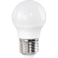 Xavax LED-Lampe E27, 470lm ersetzt 40W, Tropfenlampe, matt, Warmweiß