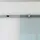 Homcom Glasschiebetür rechts 102,5 x 205 cm transparent