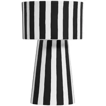 OYOY Toppu Ø 15 x 24 cm schwarz/weiß 