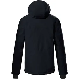 KILLTEC Herren Skijacke/Funktionsjacke mit abzippbarer Kapuze und Schneefang KSW 44 MN SKI JCKT, schwarz, M