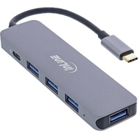 InLine USB-Typ C Multi Hub 4x USB-A 3.0, PD