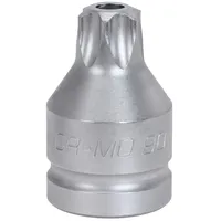 KS Tools 3/4" Kraft-Bit-Stecknuss TX mit Bohrung, kurz, TB80