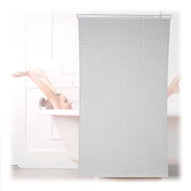 Relaxdays Duschrollo 140 x 240 cm weiß