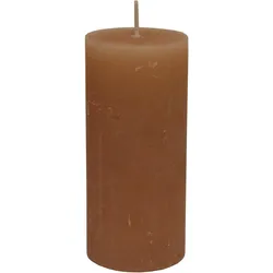 Stumpenkerze Lia in Sandfarben