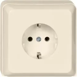 Elso 515110 Steckdose im Geräteträger 1-fach 16A RENOVIERUNG Schraubklemme perlweiß