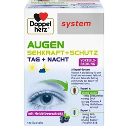 DOPPELHERZ Augen Sehkraft+Schutz system Kapseln 120 St.