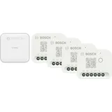 Bosch Starterset mit 1 Controller II & 4 Licht-/Rollladensteuerungen, weiß (8750002078BL4)