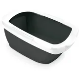 IMAC Katzentoilette Funny XXL Weiß/Blau