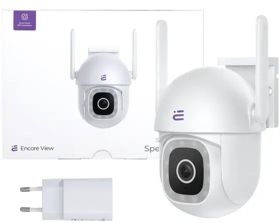 Neue intelligente WiFi PTZ Kamera 4Mpx FHD Vollfarb-Nachtsicht IP65 Encore View Spectra 200