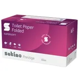 Satino by wepa Einzelblatt-Toilettenpapier prestige 2-lagig, 9.000 Tücher