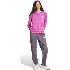 adidas W LINEAR TS Trainingsanzug Pink/Semi Lucid Fuchsia S