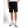 Tom Tailor DENIM Herren Relaxed Shorts mit Waffelstruktur, schwarz, Uni, Gr. M
