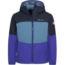 TROLLKIDS Regenjacke Bjordal Blau 122