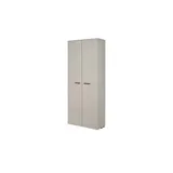 CaliCosy Finori Schuhschrank 74 x 181,5 x 34 cm braun / braun