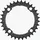 Race Face Narrow Wide Kettenblatt 4-Loch 10/11/12-fach schwarz 34T 2022 Kettenblätter