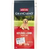 Animonda 1kg animonda GranCarno Senior Geflügel + Rind Hundefutter trocken